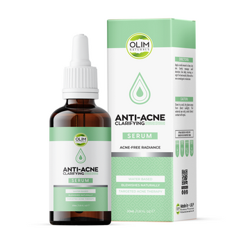 Olim Naturals - Acne Treatment Serum with Salicylic Acid, Niacinamide, Hyaluronic Acid, and Vitamin C for Acne-Prone Skin - 30 ML