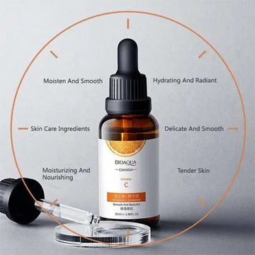 BIOAQUA Natural Vitamin C Moisturizing Anti-Aging Face Serum 30ml